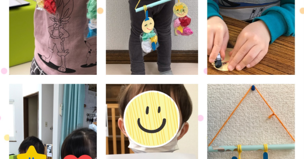 2月の制作とおやつクッキング♪